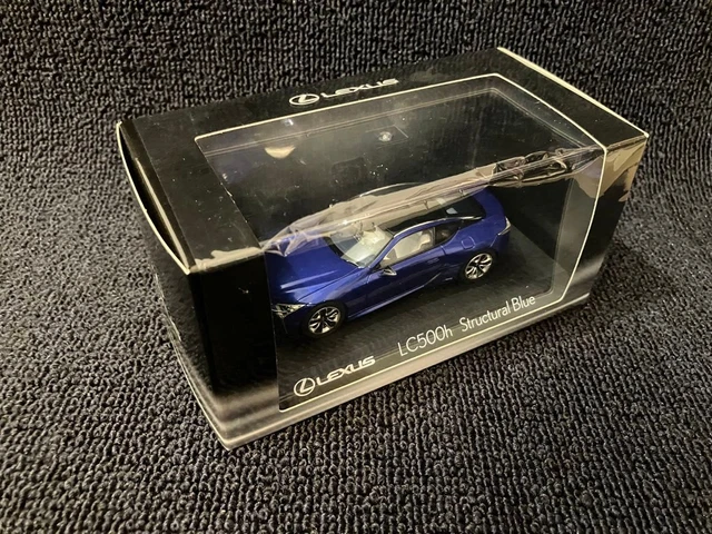 KYOSHO 1/43 LEXUS LC500h Diecast Model Car Structural Blue