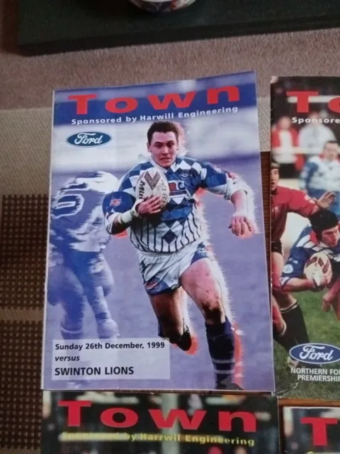 12 - Workington Rugby League  Programs (1999/2000)
