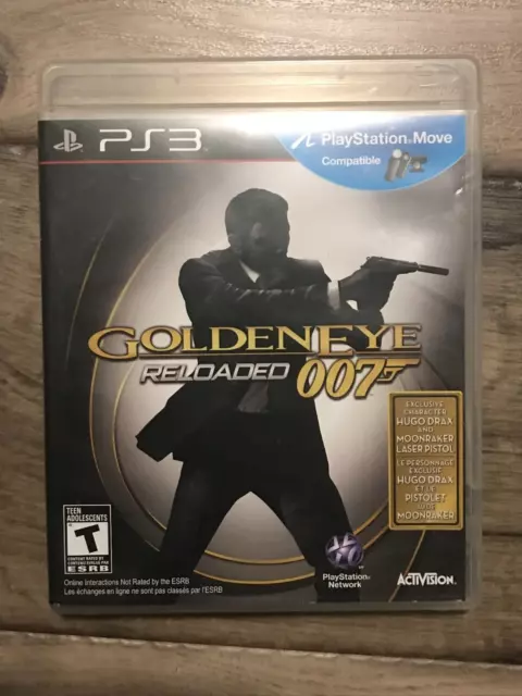 GOLDENEYE 007 RELOADED PS3 (Sony PlayStation 3, 2011) CIB Tested