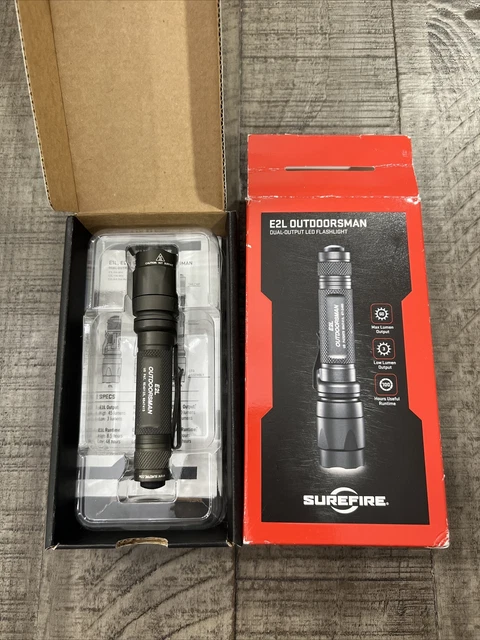 SureFire E2L Outdoorsman Dual-Output LED Flashlight SureFire E2L Outdoorsman Dual-Output LED Flashlight