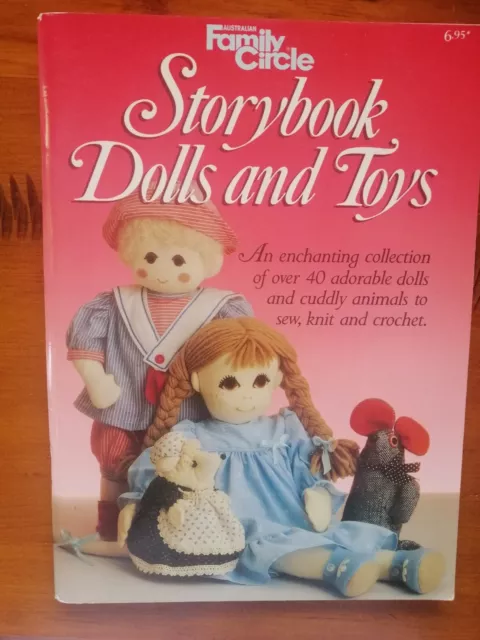 FAMILY CIRCLE Storybook Dolls And Toys Patterns To Knit, Sew, Crochet