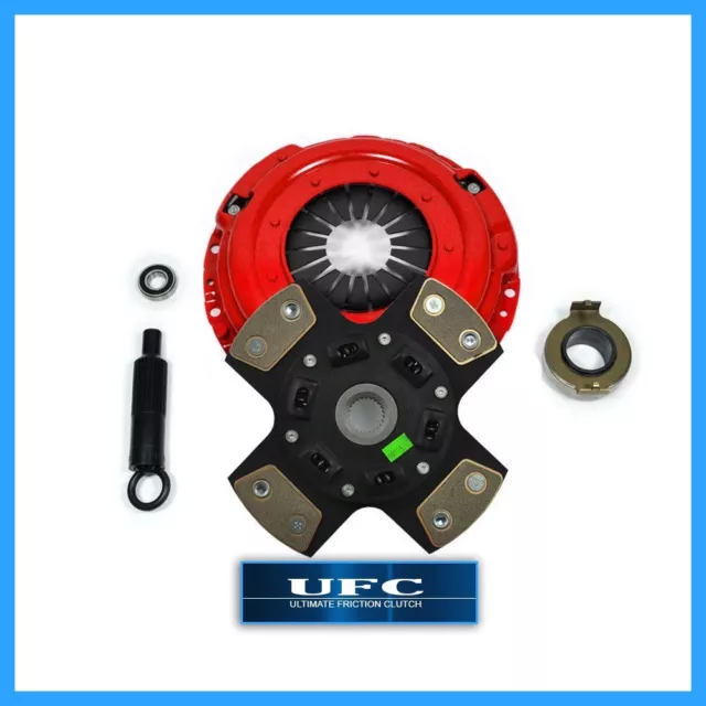 UFC 4-PUCK STAGE 3 CLUTCH KIT fits ACURA CL HONDA ACCORD PRELUDE F22 F23 H22 H2