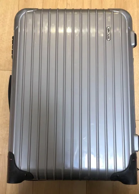 Rimowa Salsa 35L Silver 2-wheels Carry Case Suitcase