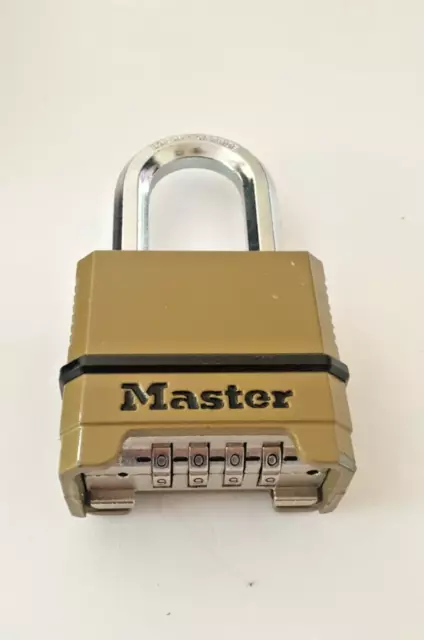 MASTER LOCK Excell M175EUR Lucchetto resistente combinazione 4 cifre - Ricondizionato