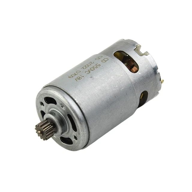 Moteur RS550 11 Dents 7.2V-25V - Moteur Courant Continu Pour Perceuse, Scie, Jouets Et Outils