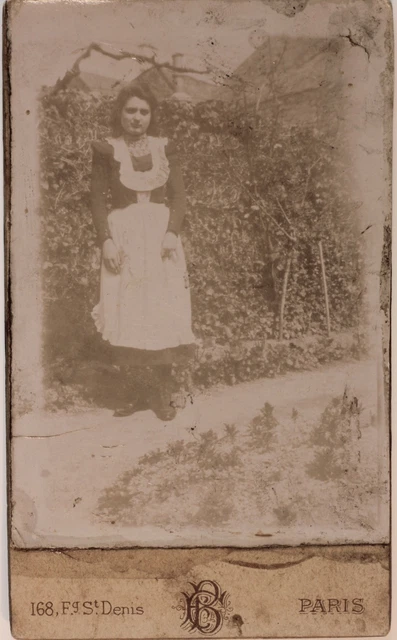 Fromageau & Baillard Photographie Carte de visite Cdv Vintage Citrate