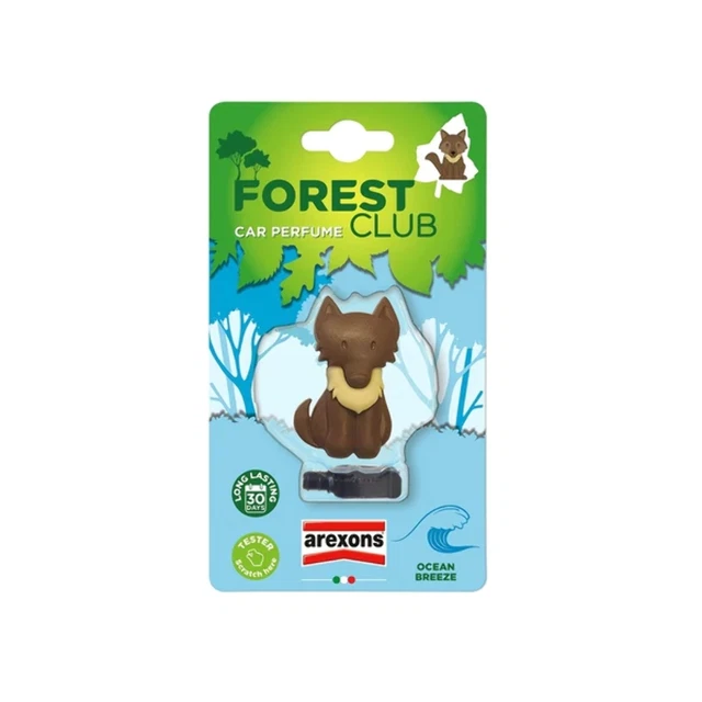 Profumatore Auto Arexons Forest Club Lupo