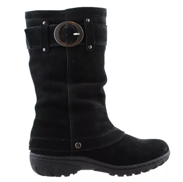 Khombu Mavis Stone winter/snow boot ladies size 8 M Black