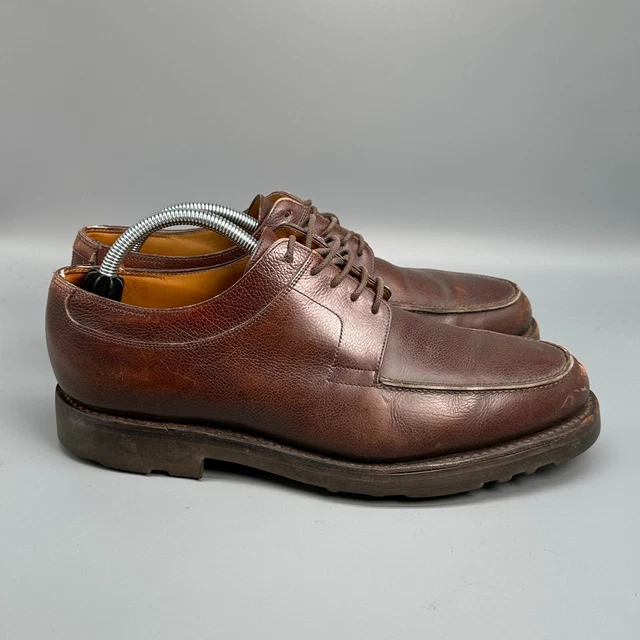 John Lobb Barros Mens 9 Dark Brown Leather Derby Shoes Lace-Up Low Top Casual John Lobb | Shoes | John Lobb Barros Mens 9 Dark Brown  main image 2