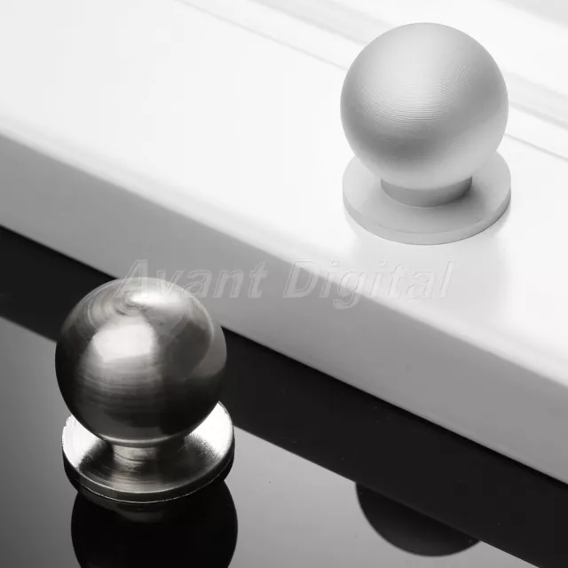 Poignée ronde en alliage à bille armoire commode tiroir armoire porte boutons de traction