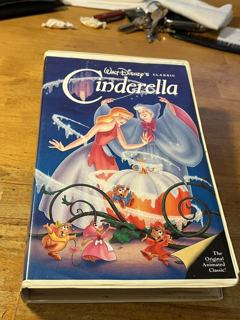 Walt Disneys Cinderella  Black Diamond Classic Vhs #410