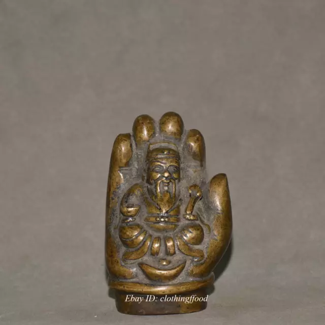 COLLECTING ANTIQUE WEALTH God Buddha Hand Statue and Home Decoration ...