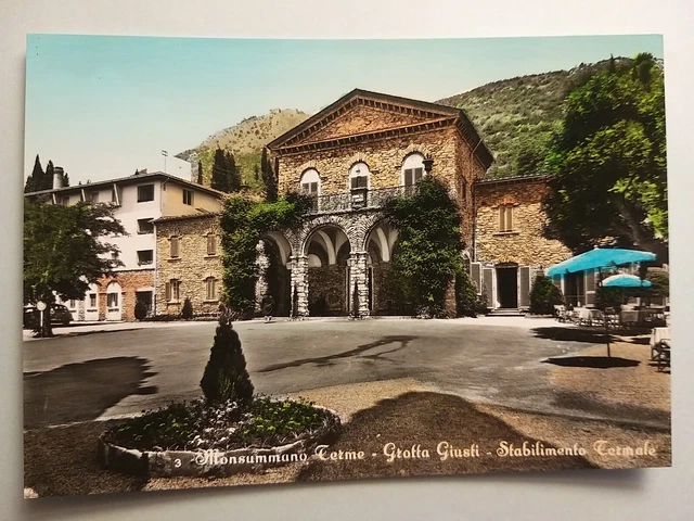 Monsummano Terme (Pistoia). Grotta Giusti - Stabilimento Termale.