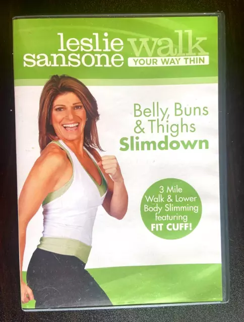 LESLIE SANSONE: WALK Your Way Thin - Belly, Buns, And Thighs Slimdown ...