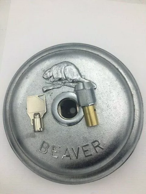 Beaver Lock & Key For Gumball Candy Bulk Vending Machine High Security Free S&H