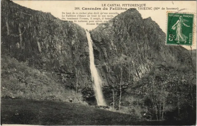 CPA Cascades du Faillitou pres Thiezac FRANCE (1055488)