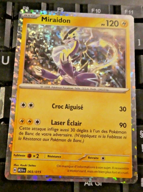 miraidon pokemon mcdonalds card Pokmon x McDonald's Happy Meal 2025 Toy Pokmon ex rule When a Pokmon ex has been Knocked Out Check out the Miraidon from