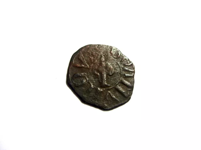 CRUSADER. Principality of Antioch - Bohemond IV-V 1215-50 AE Pougeoise, Scarce.*
