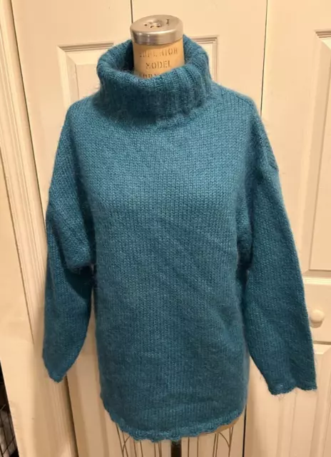 ESPRIT COWL NECK Sweater- Mohair Blend, Women's Medium. EUC $37.20 ...