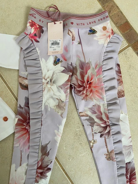 Ted Baker Girls Top Leggings Set 4-5yr BNWT 4