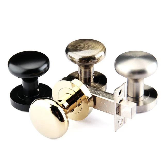 Brand New Sliding Door Lock Wood Door Barn Door Push / Pull Handles Lock Keyless
