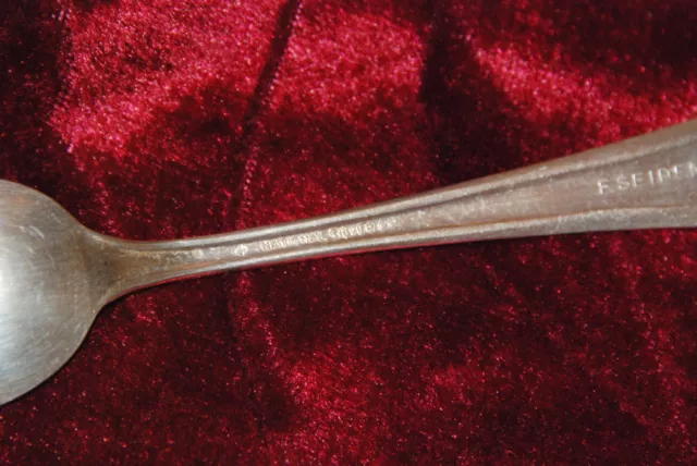 Tea Spoon Old Vintage Original National Silber Co 3