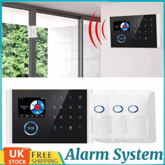 Wireless Security Keypad Home Door Shed Garage Siren Office Panic Alarm System