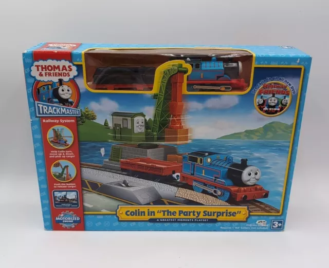 Thomas & Friends TrackMaster Colin in The Party Surprise 2009 NEW Train Track