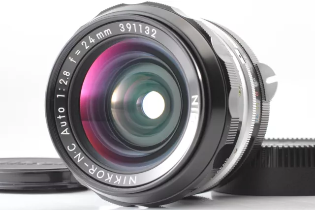 ⏯️【MINT】Nikon Nikkor NC Auto 24mm f/2.8 Wide Angle Non-Ai MF Lens From JAPAN