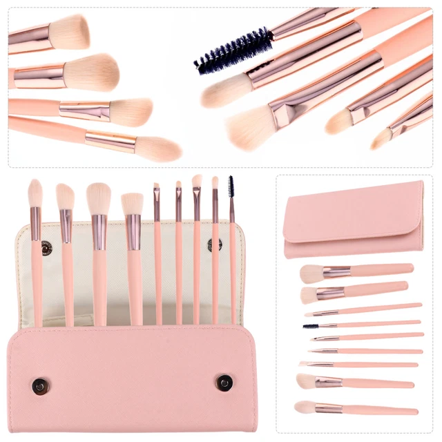 1 Set / 10 pezzi Kit pennelli trucco Pennelli cosmetici professionali Strumenti