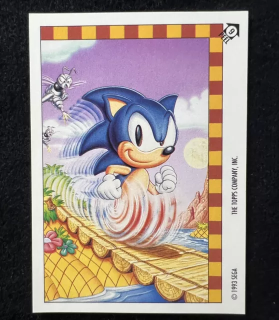 1993 Topps Sonic the Hedgehog Green Hill Zone #2 00hi