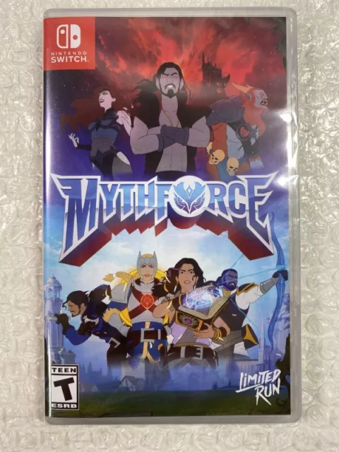 Mythforce Switch Usa New (Game In English/Fr/De/Es/It) (Limited Run 211)