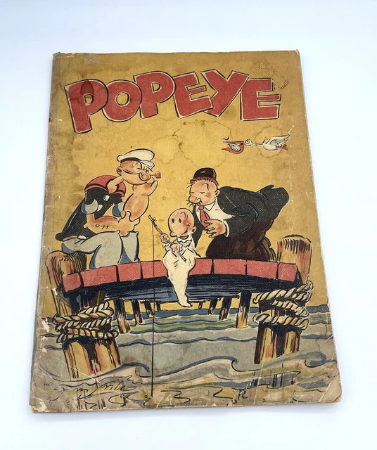 Popeye #944 King Features 1936 - VTG pre Feature Book series - color art VINTAGE
