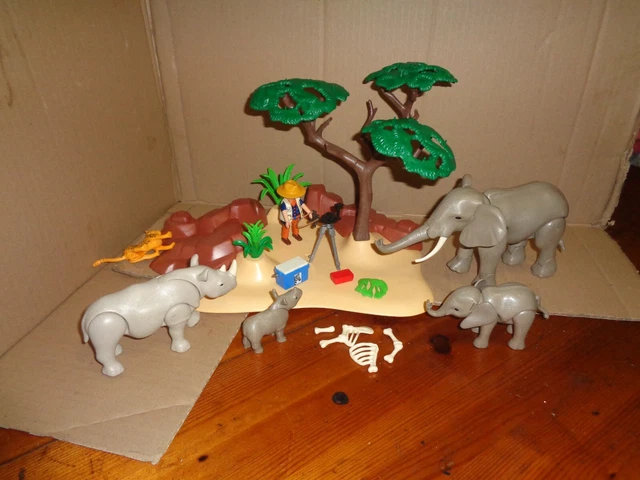 PLAYMOBIL SAFARI NGORONGORO lit pliant 3189 3224 3413 EUR 3,20
