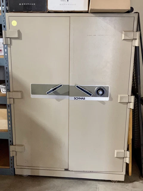 Schwab Safe Co, Data Bank 2 Door Record Safe/Vault for vitalb/digital records