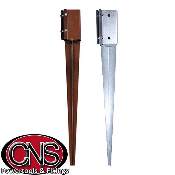DRIVE IN POST SPIKE Fence Post Support Anchor Holder ALL SIZES £6.91
