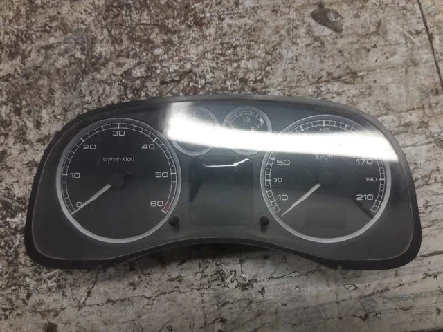 9636708880E COMPTEUR DE Vitesse Tableau De Bord Pour Peugeot 307 S1 Xs ...