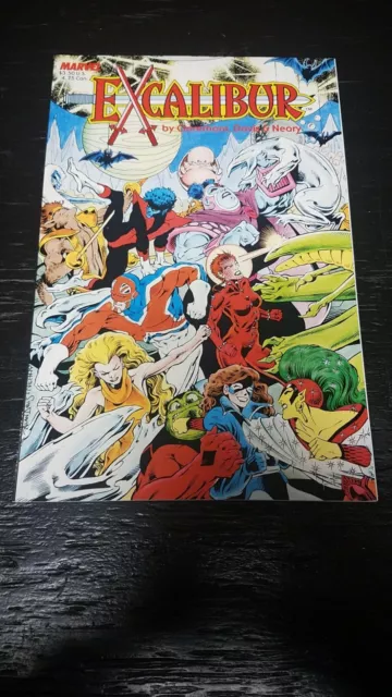 1987 Marvel Comics Excalibur Special Edition Rare Newsstand Vf/Nm Nightcrawler