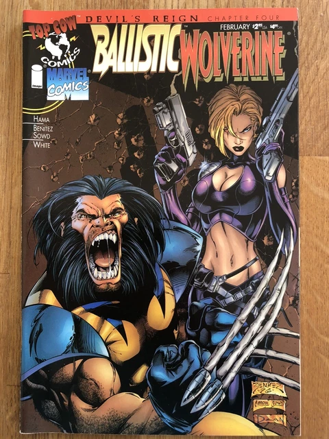Ballistic / Wolverine  #1 Marvel/Image (Feb’97) Devils Reign Chapter 4
