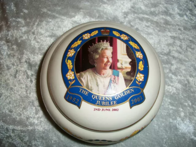 Prinknash Abbey Pottery The Royal Golden Jubilee of the Queen 2002 Pot RARE