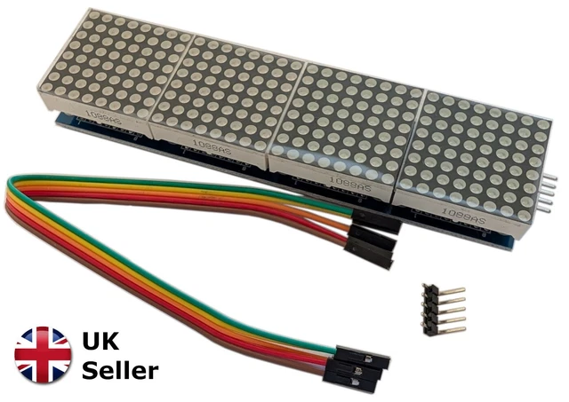 16x32 Dot Matrix Display Module DIY Kit (4985) From ICStation On ...