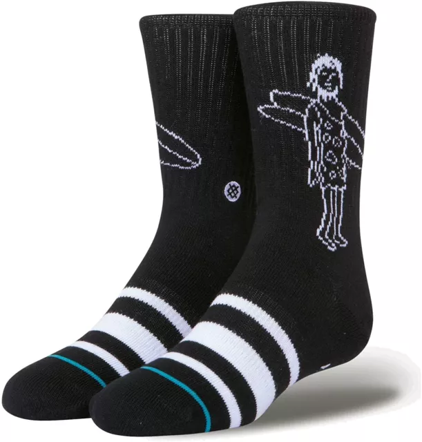 Stance Kids 179882 Manmade Crew Socks Black Size M