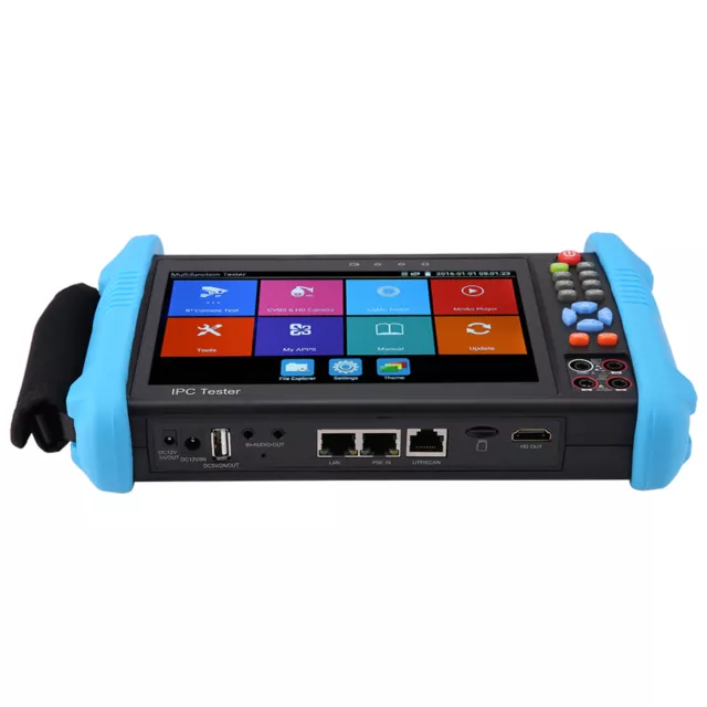 IPC9800MOVTADHSPlus 7 IP CCTV Tester 4K H.265 TVI CVI AHD Analog AC 100240V EU