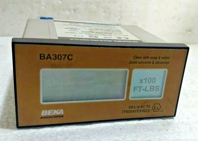 BEKA BA307C INTRINSICALLY Safe Panel Mount Indicator, 3.5 Digit £138.20 ...