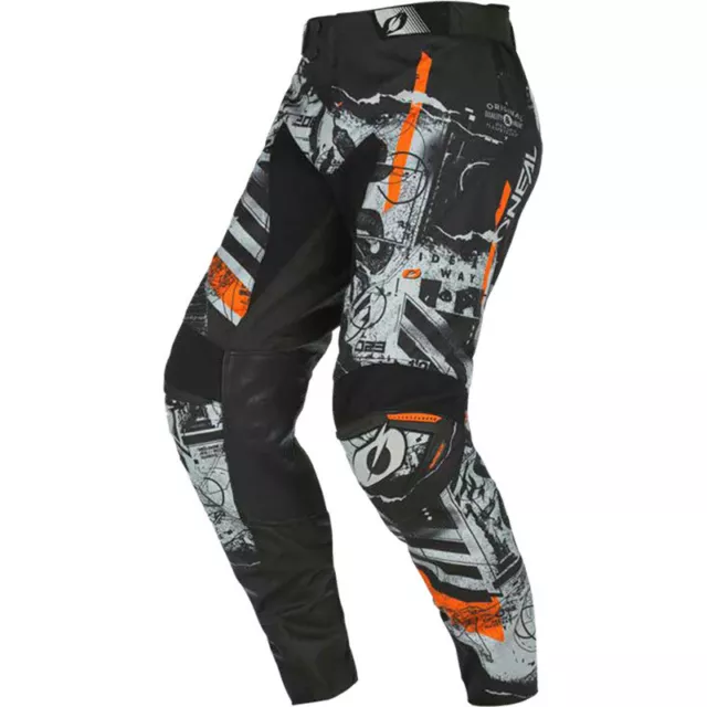 NEW Oneal MX Mayhem Scarz Black/Grey Dirt Bike Gear Set 3