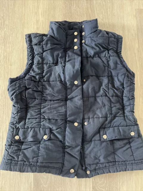 RM Williams Wilpena Creek Full Zip Premium Padded Quilted Vest Gilet Womens 16