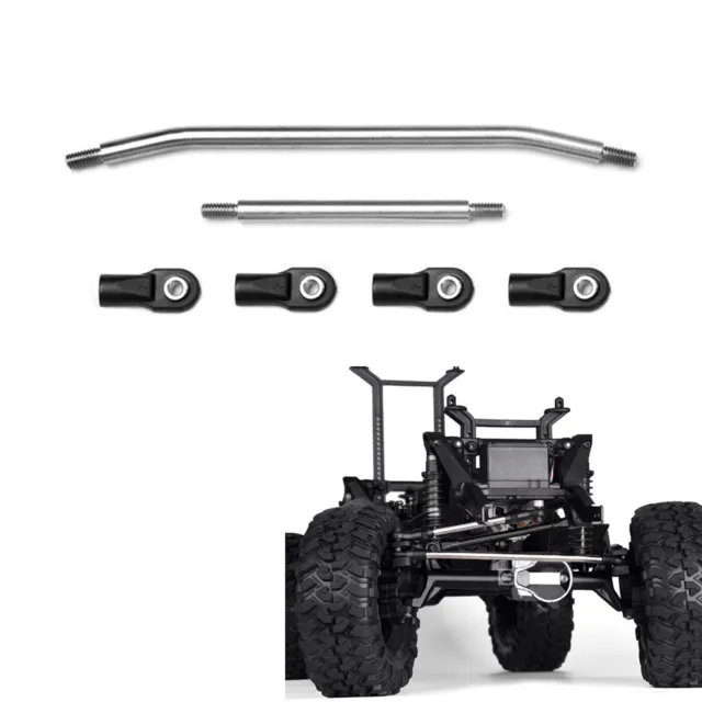 Replace Steering Link with Tie Rod End Set For 1/10 TRAXXAS TRX-4 RC Crawler Car