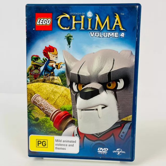 LEGO - Legends Of Chima : Vol 4 (DVD, 2013) Region 4