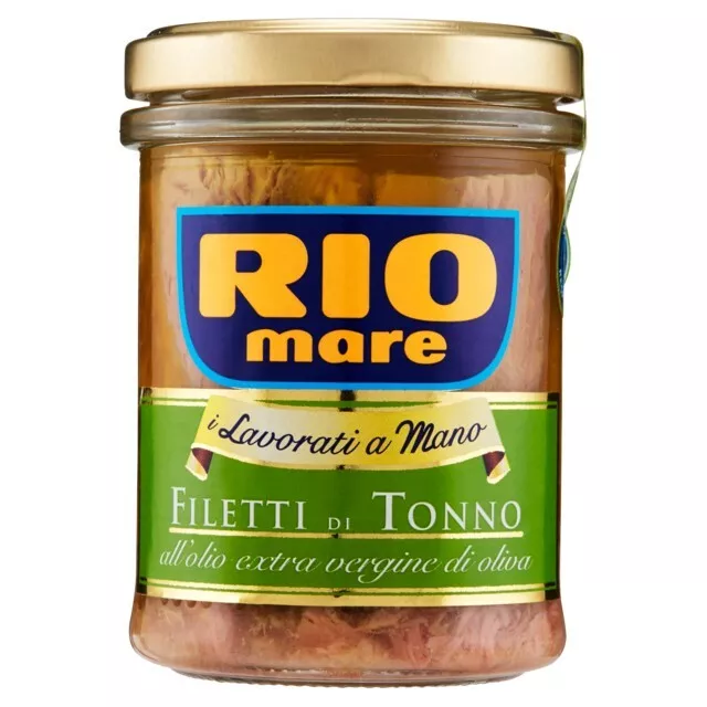 Rio Mare I Lavorati A Mano Filetti Tonno All'olio Extra Vergine 180Gr
