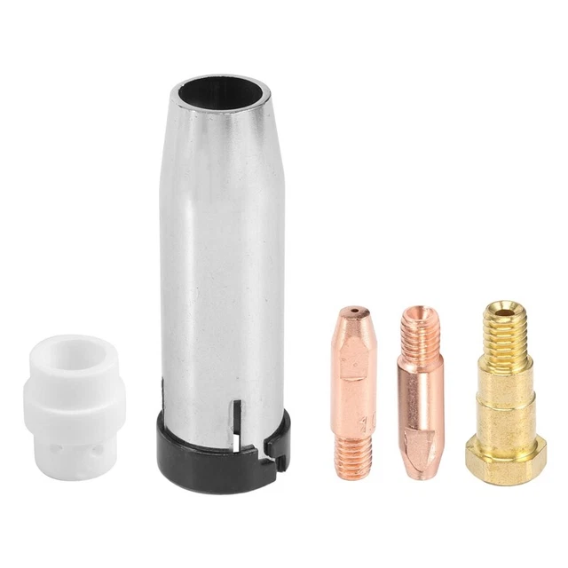 Contact Tip Conical Gas Nozzle Tip Holder & 24KD MB24 MIG Welding Torch 59P I3Z2
